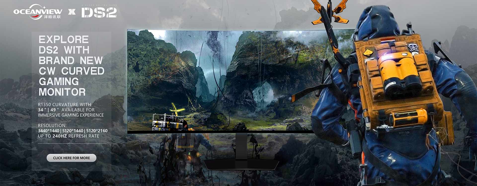 New Featured Curved Gaming Monitor Released: CW Series