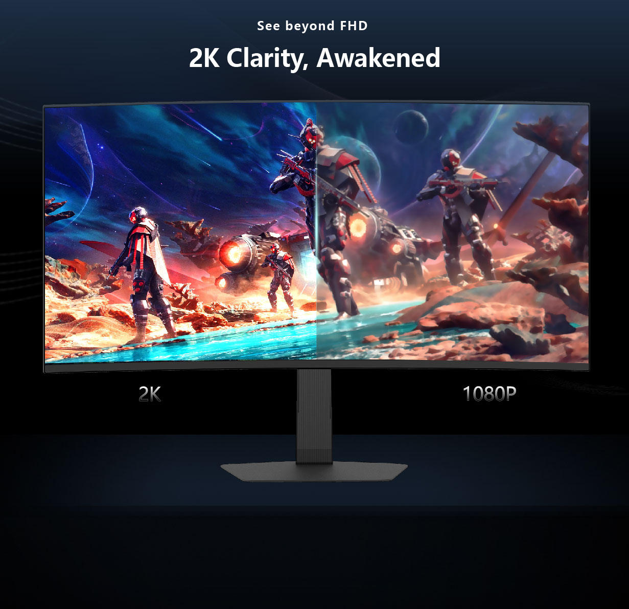 27 Inch QHD 2K Gaming Monitor